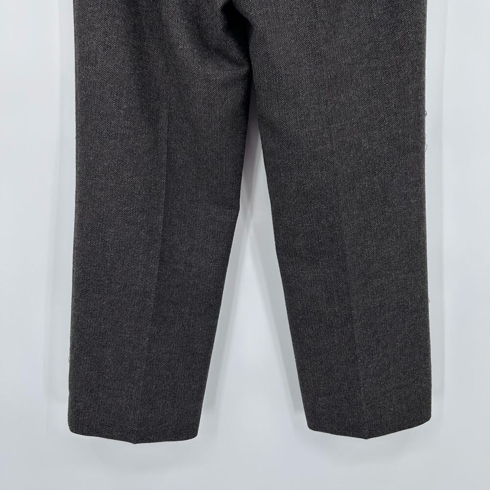 Orvis Wool Pleated Dress Pants Trousers Fully Lined Slacks Brown Womens Size 10 - Picture 10 of 10